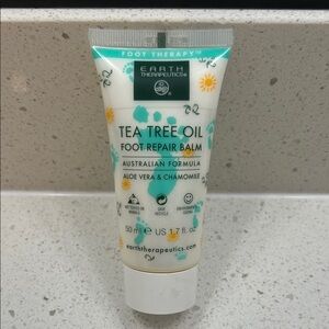 Earth Therapeutics Tea Tree Oil Foot Repair Balm - Green and White